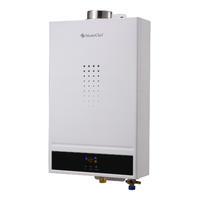 Constant Temperature Efficient Gas Water Heater forced type model JSG-F15